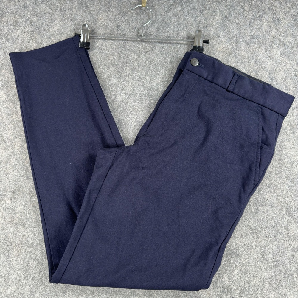 State & Liberty Pants Mens 34x29 Blue Stretch Moisture Wicking Performance